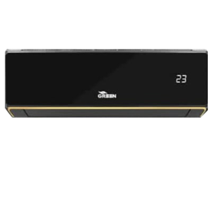 کولر گازی گرین R410 اینورتر A++ مناطق معتدل سری black series 60 ماه گارانتی تک فاز سرد و گرم 12000